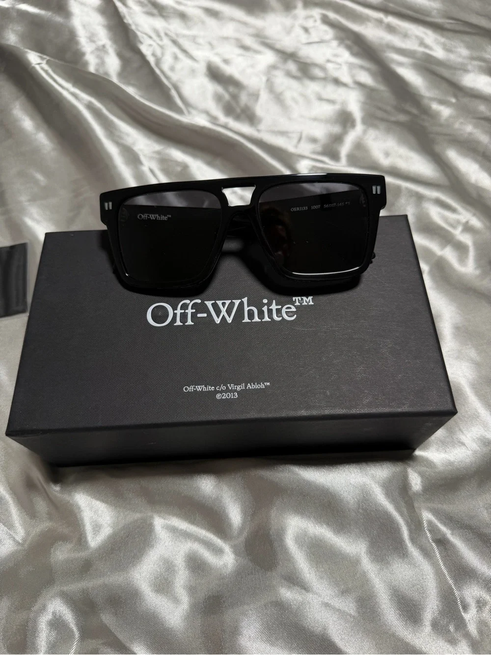 Off White Black Square Sunglasses Everything Included In Photo Popular Style